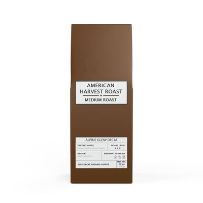 Alpine Glow Decaf Coffee Blend (Medium Roast)